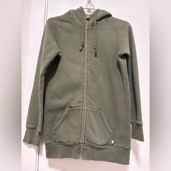 TNA Olive Green Hoodie - Picture 3 of 3